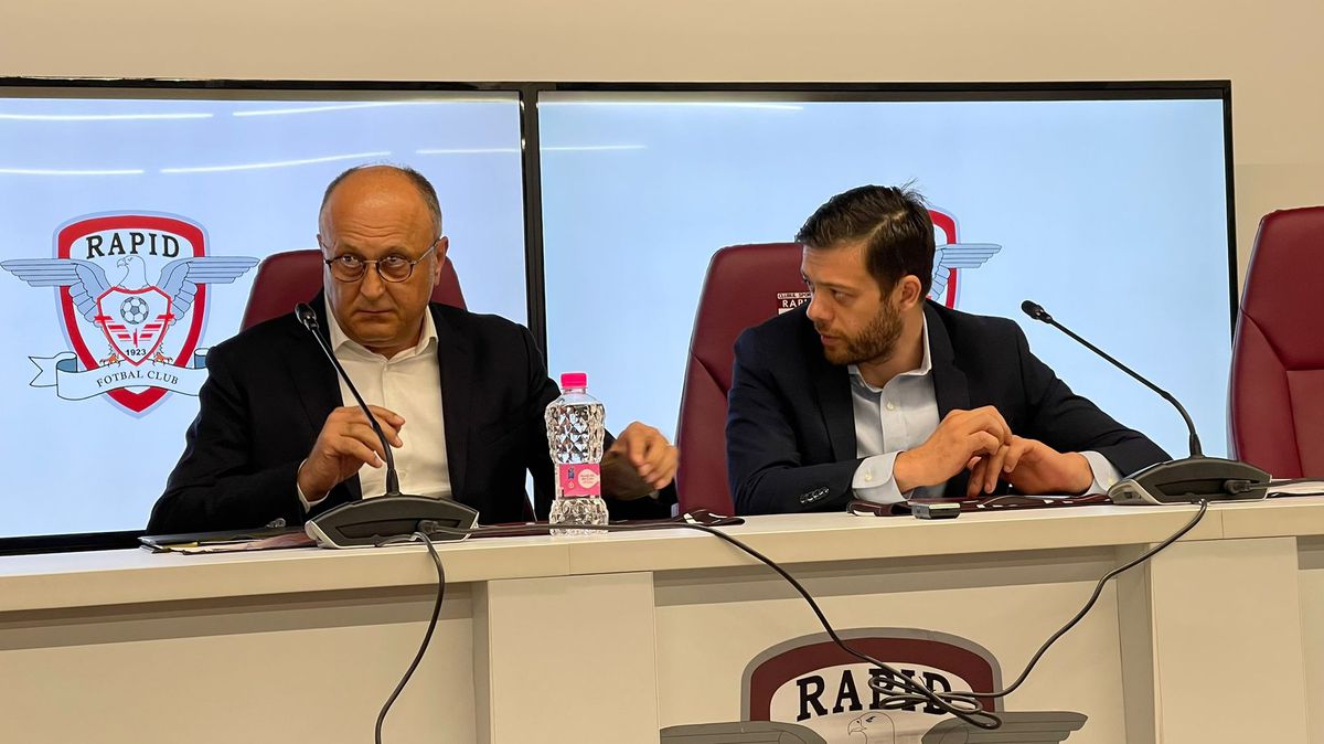 Dan Șucu a fost prezentat la Rapid: „Vom avea un buget de 7 milioane de euro. La anul vom avea 10, peste 2 ani vor fi 14”