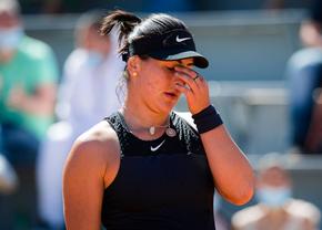 Bianca Andreescu s-a oprit în turul 2 la Roland Garros
