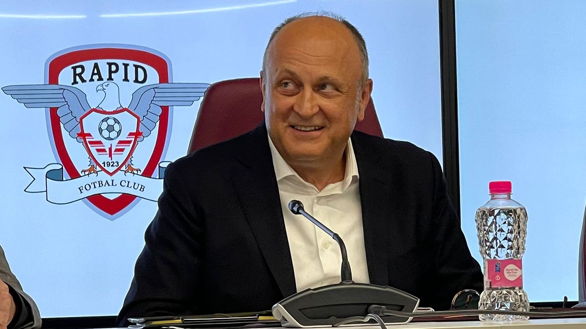 Dan Șucu a fost prezentat la Rapid: „Vom avea un buget de 7 milioane de euro. La anul vom avea 10, peste 2 ani vor fi 14”