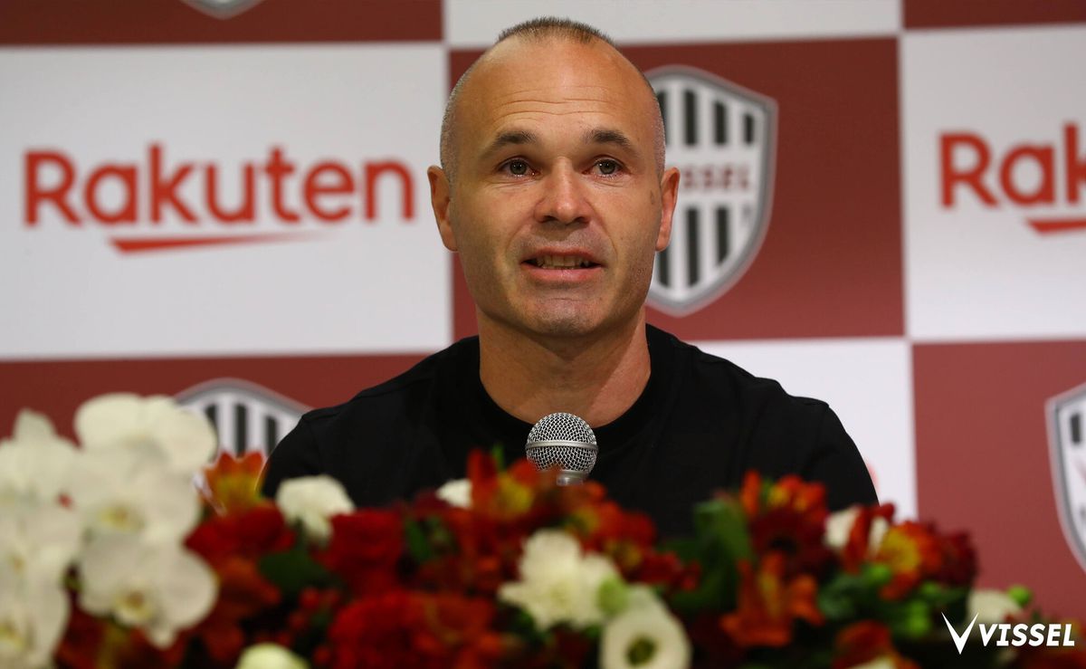 Andres Iniesta și-a anunțat plecarea de la Vissel Kobe