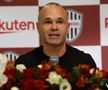 Andres Iniesta și-a anunțat plecarea de la Vissel Kobe. Foto: Twitter @visselkobe