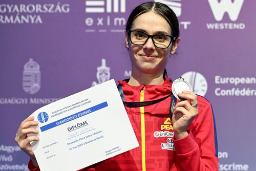 O Nouă Medalie La Campionatul European U23 De La Budapesta Sabina Martiș A Luat Argintul 1404