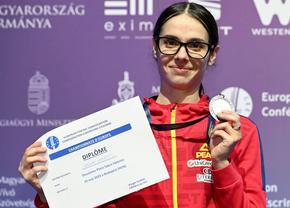 O nouă medalie la Campionatul European U23 de la Budapesta » Sabina Martiș a luat argintul