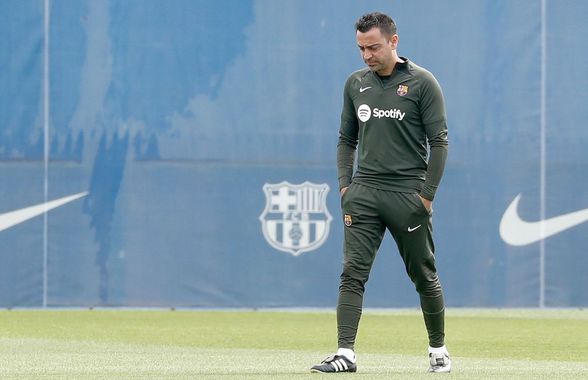 Imaginile care spun TOT! Cum a fost surprins Xavi înaintea ultimului meci la Barcelona