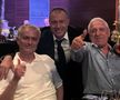 Adrian Ilie, alături de Jose Mourinho și Giovanni Becali