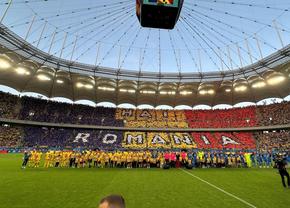 Primire de gală pentru Generația de Aur » Scenografie spectaculoasă afișată pe Arena Națională