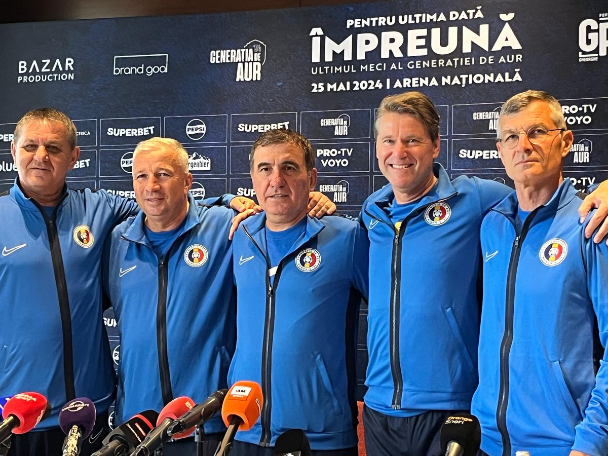 Conferința de presă a Generației de Aur