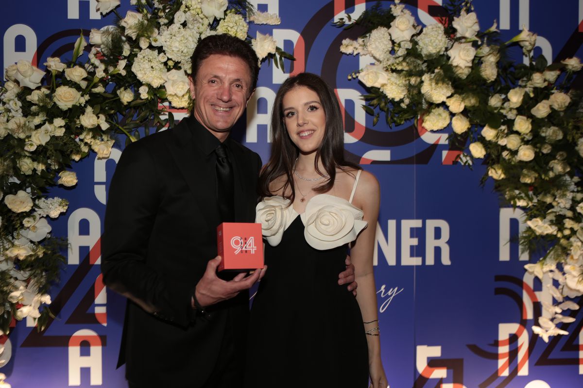 Cristi Borcea și Patrick, la dineul Generației de Aur