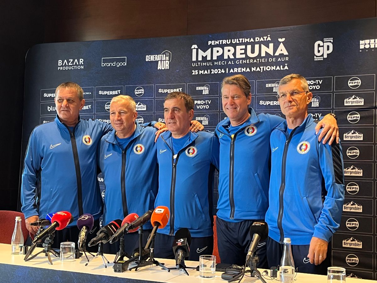 Conferința de presă a Generației de Aur