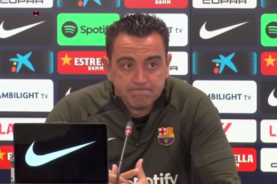 Xavi a avut 143 de meciuri la Barcelona între 6 noiembrie 2021 și 30 iunie 2024) / Foto: X Xavi e subiectul unei mutări spectaculoase » Ce echipă mare îl tentează și când l-ar putea aduce pe spaniol!