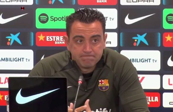 Xavi, în ultima conferință la Barcelona: „Nu-mi imaginam acest adio”