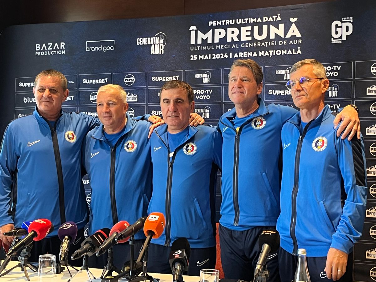 Conferința de presă a Generației de Aur