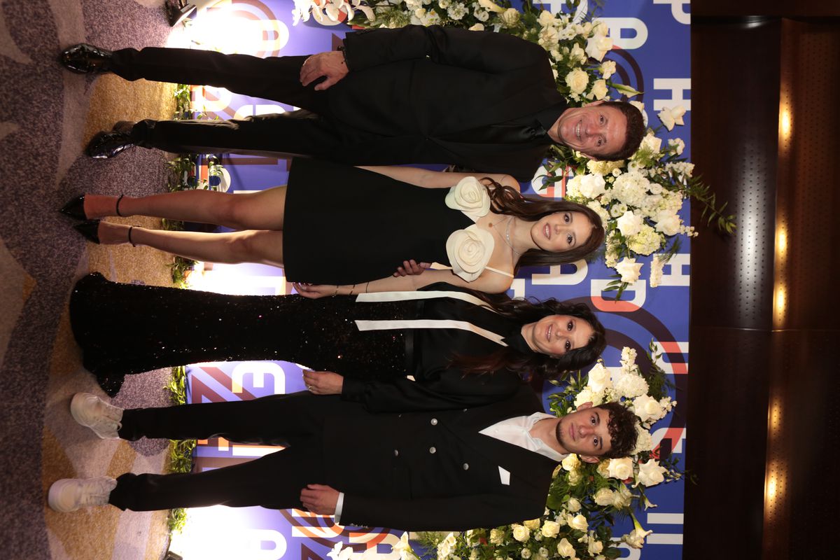 Cristi Borcea și Patrick, la dineul Generației de Aur