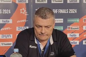 Xavi Pascual, reacție sinceră după ce Dinamo a fost învinsă în semifinalele European League: „Flensburg este o echipă mai bună”