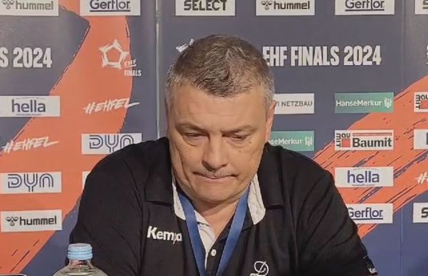 Xavi Pascual, reacție sinceră după ce Dinamo a fost învinsă în semifinalele European League: „Flensburg este o echipă mai bună”