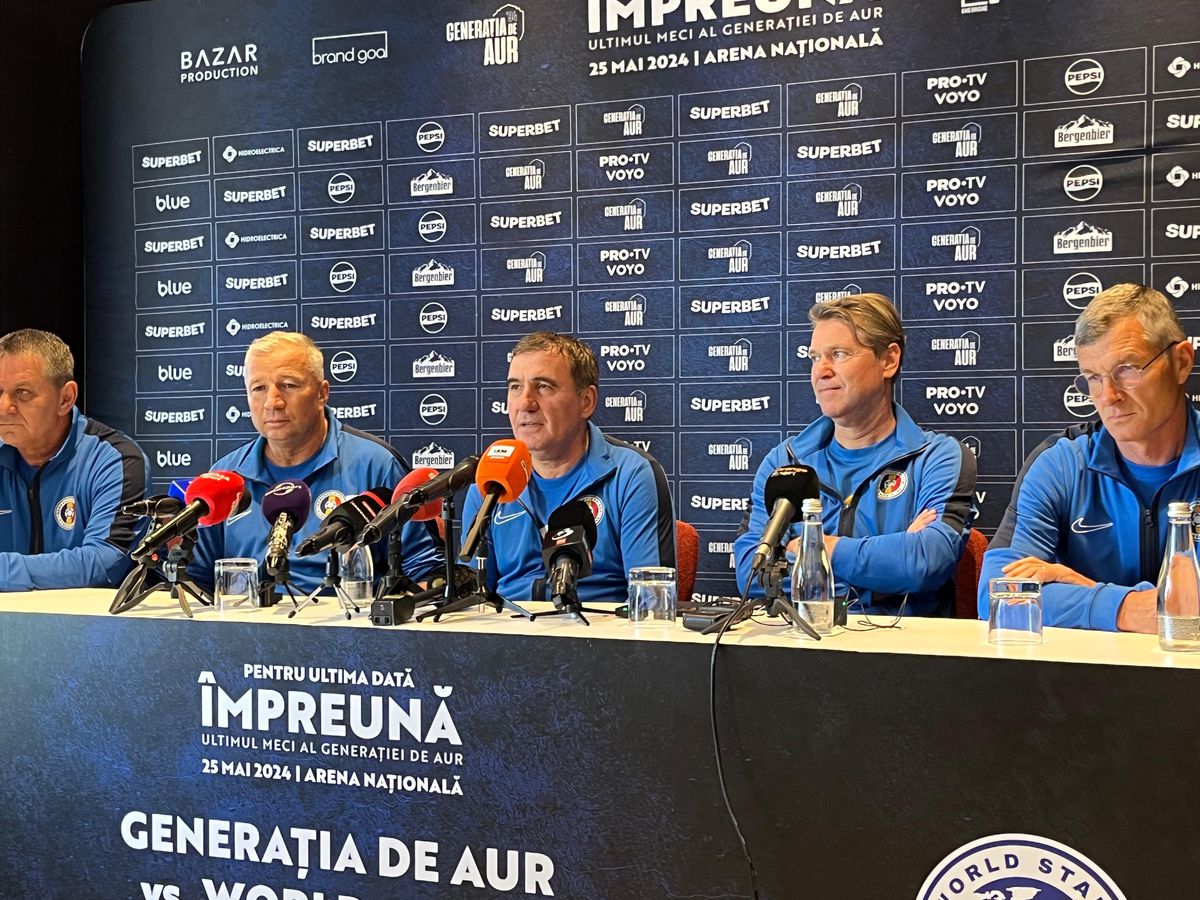 Conferința de presă a Generației de Aur