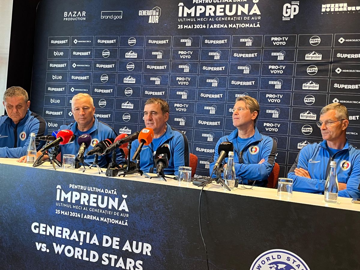 Conferința de presă a Generației de Aur