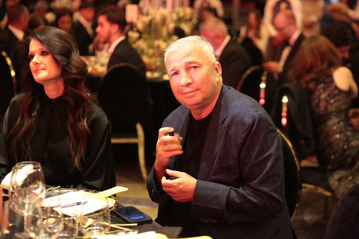 Cristi Borcea și Patrick, la dineul Generației de Aur