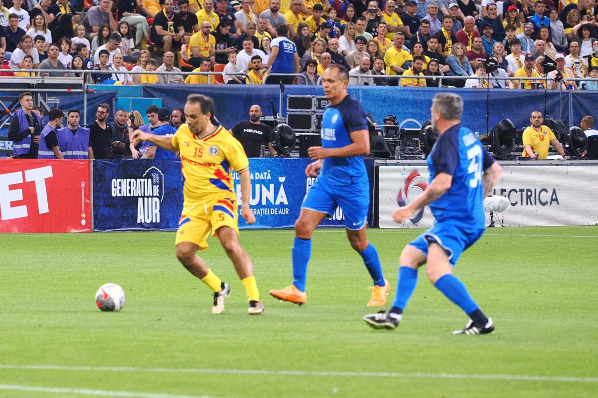 Generația de Aur – Legendele Lumii, meciul de adio al eroilor României » Victorie de senzație pentru „tricolori”! Gheorghe Hagi a făcut spectacol