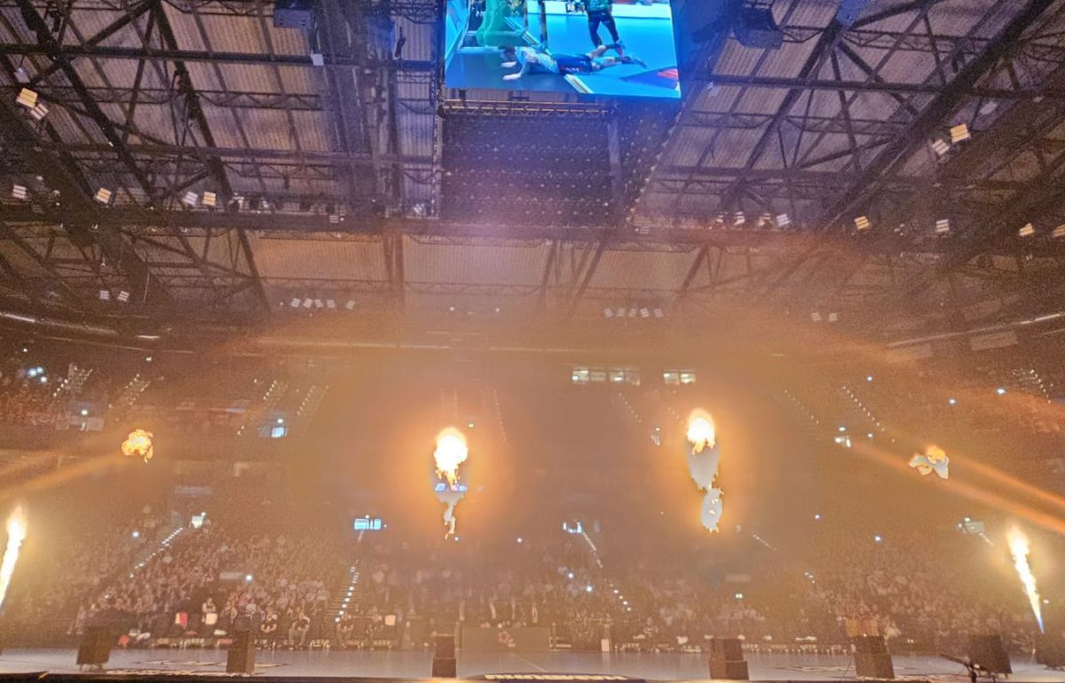 Dinamo, Eminem și foc » Atmosferă senzațională la Hamburg, în Final Four-ul European League