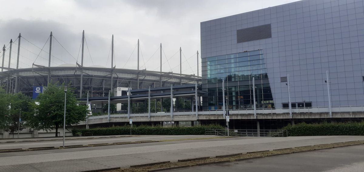 Poza 7 - Imagini de la Barclays Arena, înainte de Dinamo - Hamburg