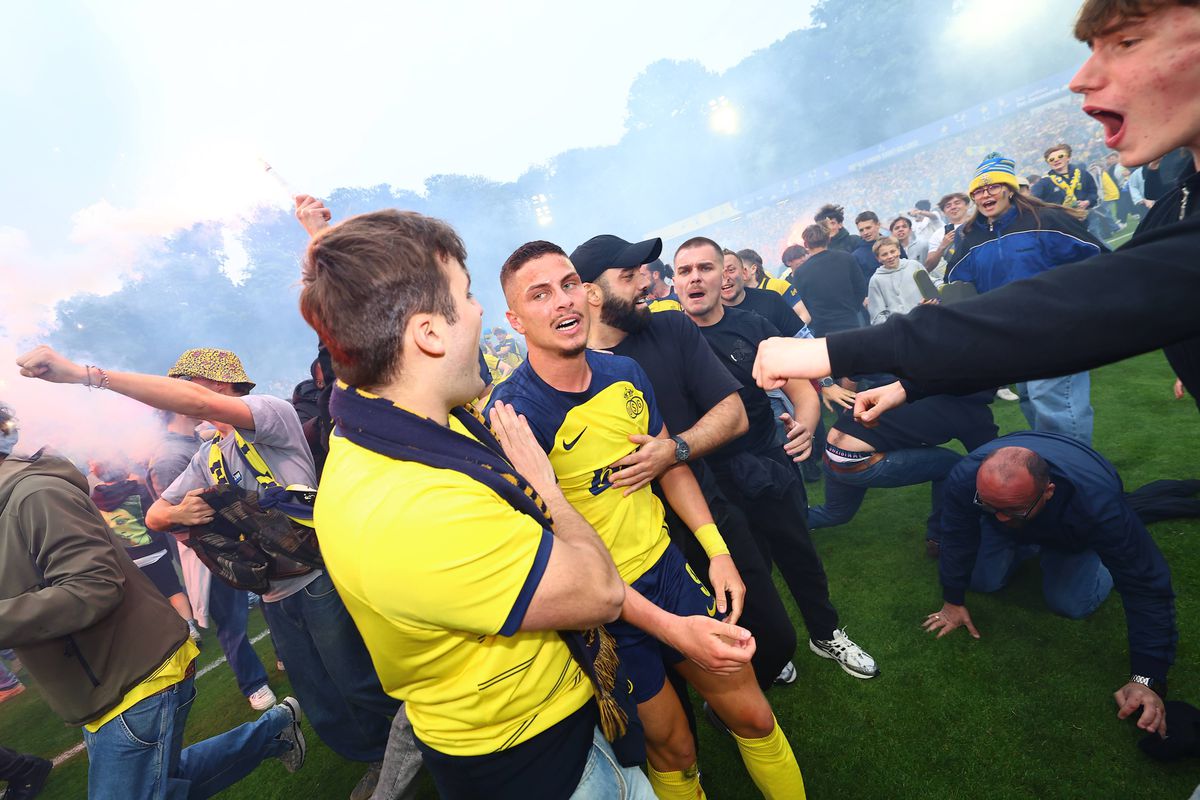 Imagini antologice de la sărbătoarea de titlu a celor de la Union Saint-Gilloise