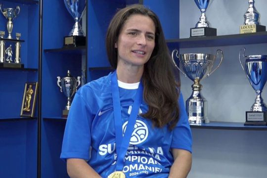 Raluca Sârghe-Simes, antrenoarea Farului la fotbal feminin, a oferit un interviu exclusiv pentru GSP după câștigarea titlului