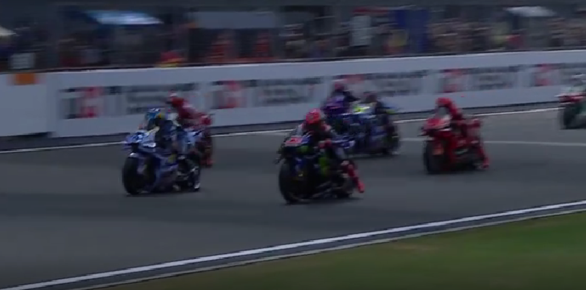 Victorie istorică la Silverstone » Dramatismul a fost la cote maxime în Marele Premiu de MotoGP al Marii Britanii