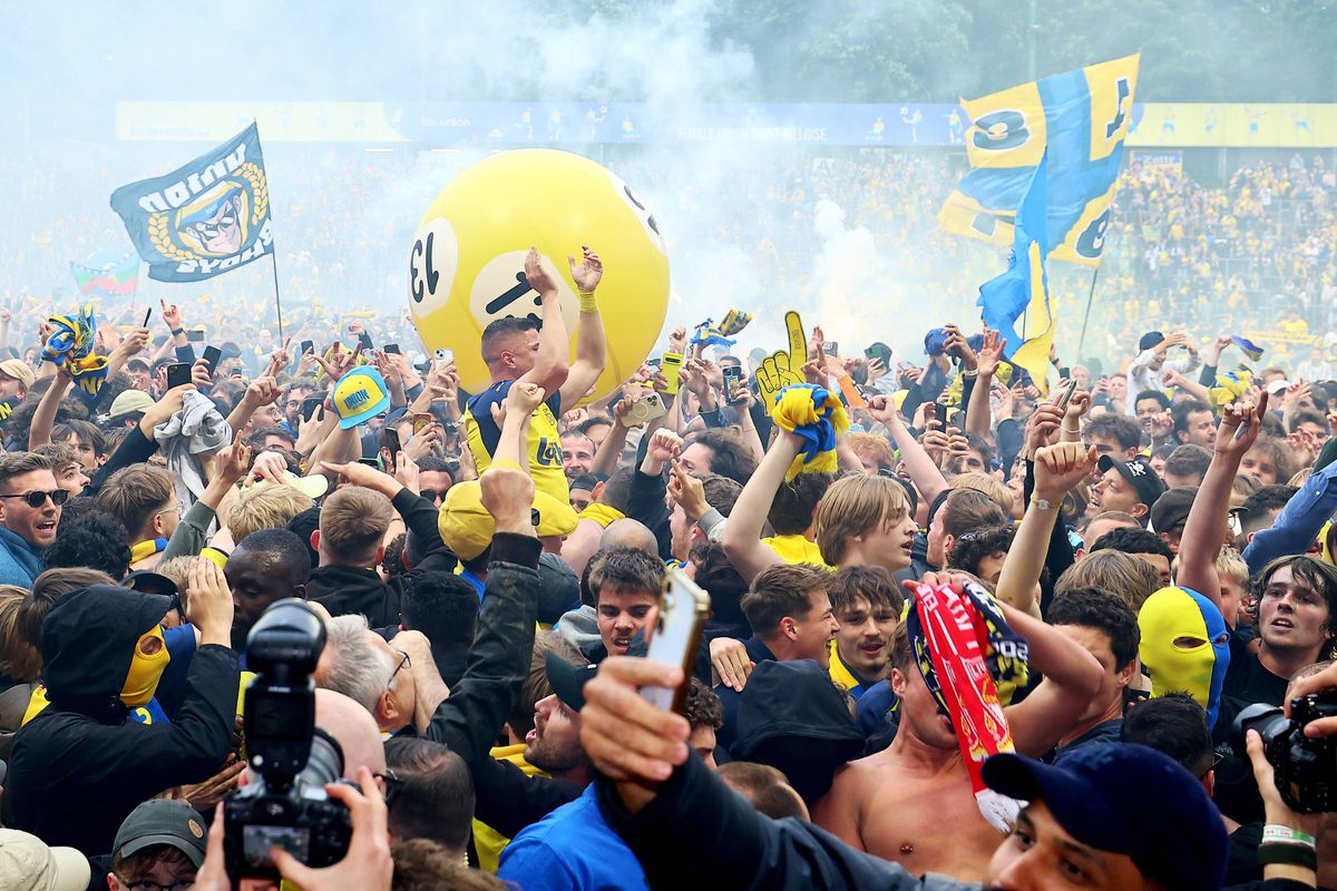 Imagini antologice de la sărbătoarea de titlu a celor de la Union Saint-Gilloise