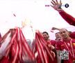 Liverpool a primit trofeul de campioană în Premier League, foto: captură Digi Sport