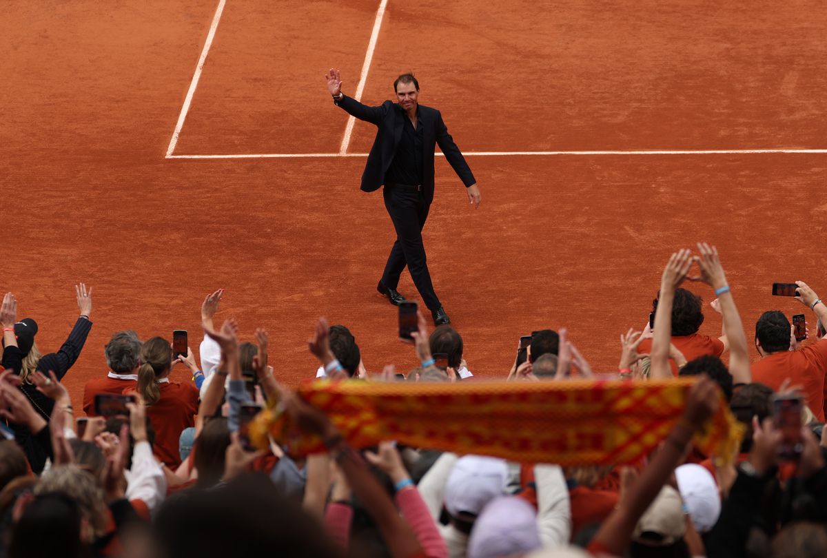 Rafael Nadal, omagiat la Roland Garros printr-o ceremonie emoționantă