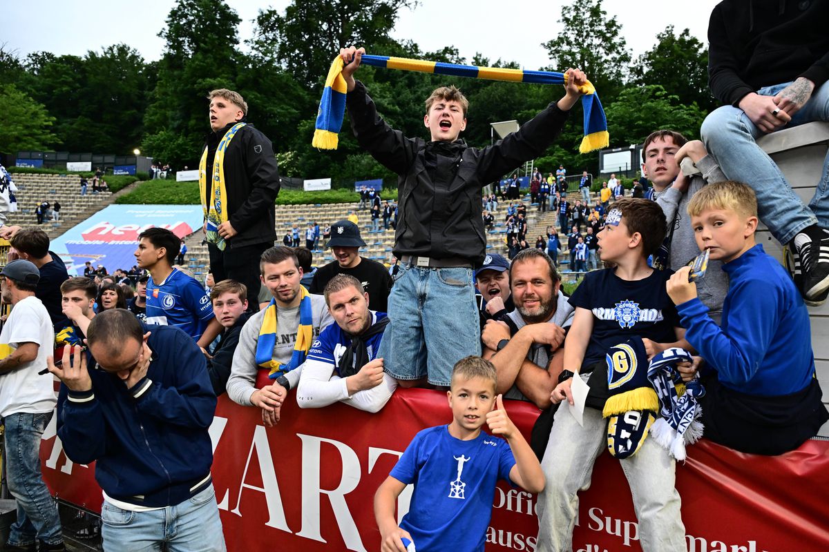 Imagini antologice de la sărbătoarea de titlu a celor de la Union Saint-Gilloise