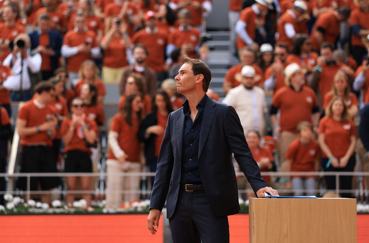 Rafael Nadal, omagiat la Roland Garros printr-o ceremonie emoționantă