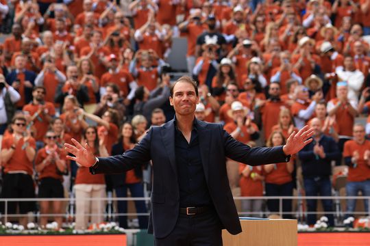 Rafael Nadal, omagiat la Roland Garros printr-o ceremonie emoționantă/Foto: Getty Images