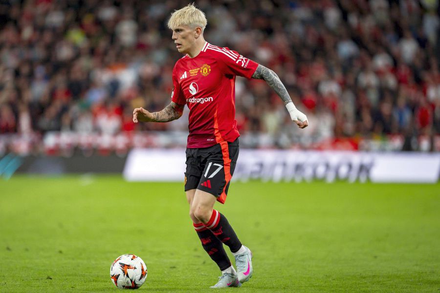 Alejandro Garnacho, în tricoul lui Manchester United/ foto: Imago Images Alejandro Garnacho a refuzat să devină coechipier cu Cristiano Ronaldo