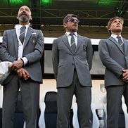 Lele Oriali a fost team manager în staff-ul lui Mancini la Euro 2020. În fotografie, alături de Gianluca Vialli, Alberico Evani și Roberto Mancini. Foto: Imago