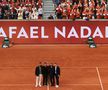 Rafael Nadal, omagiat la Roland Garros printr-o ceremonie emoționantă/Foto: Getty Images