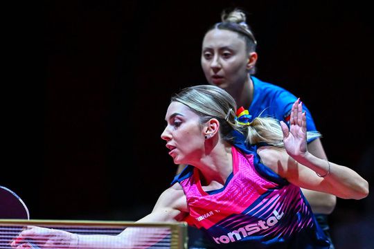 Bernadette Szocs și Sofia Polcanova, argint la Campionatele Mondiale de Tenis de Masă/Foto: Imago Images