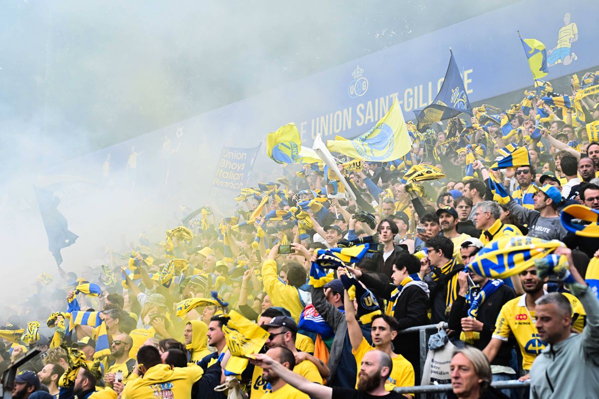 Imagini antologice de la sărbătoarea de titlu a celor de la Union Saint-Gilloise