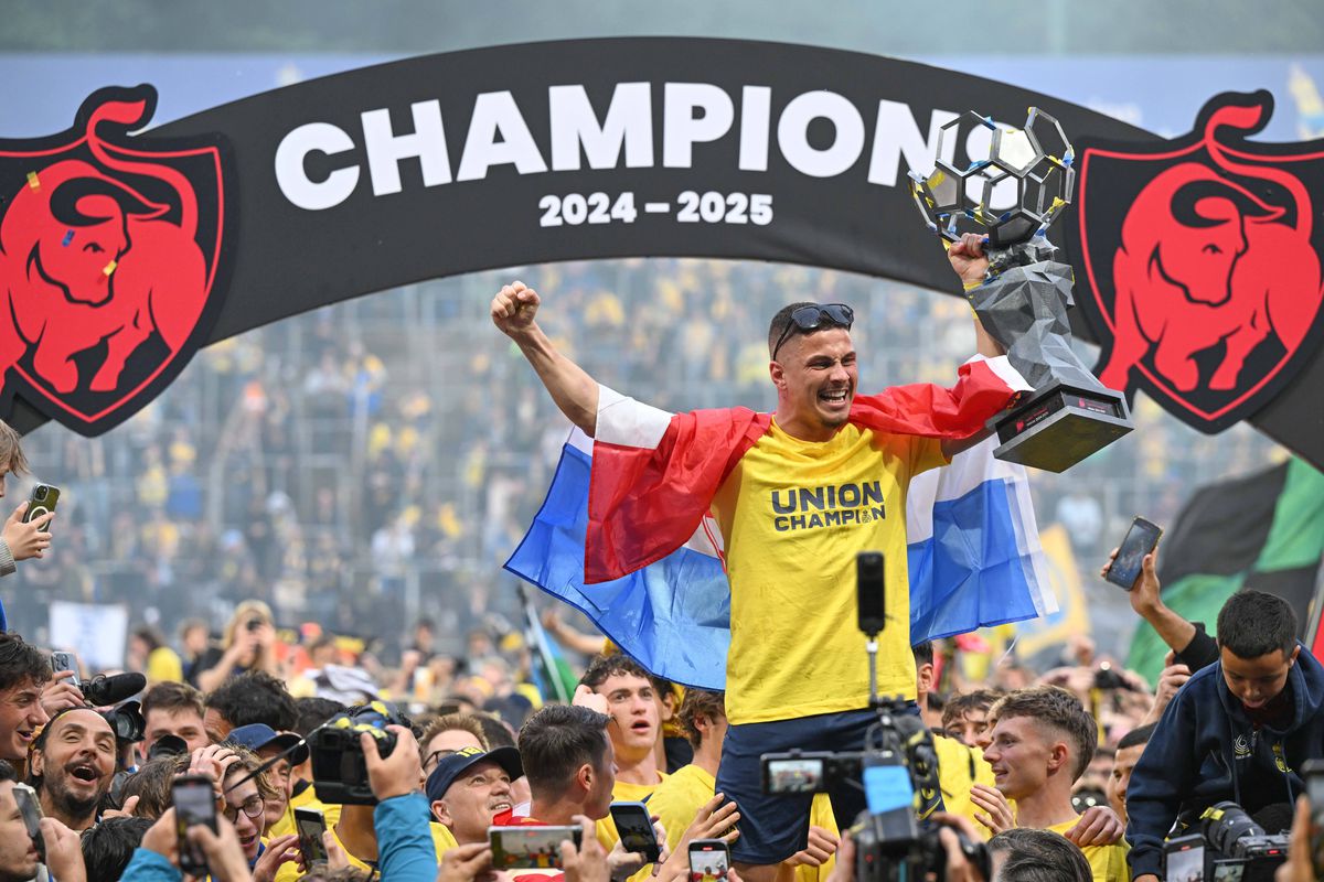 Imagini antologice de la sărbătoarea de titlu a celor de la Union Saint-Gilloise