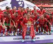 Liverpool a primit trofeul de campioană în Premier League, foto: Getty Images