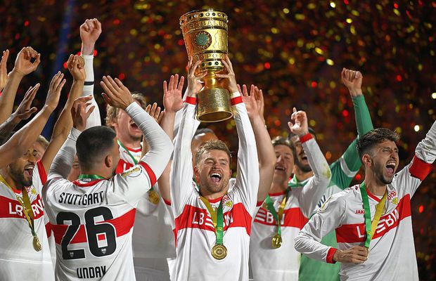 Stuttgart a câștigat Cupa Germaniei după 28 de ani! Echipa de liga a treia, oprită în finală