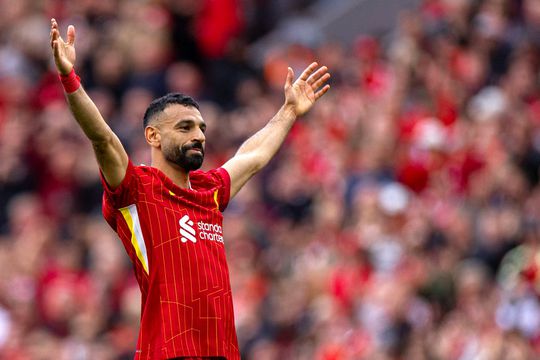Salah, direct în istorie, după golul cu Crystal Palace. Foto: Imago Images