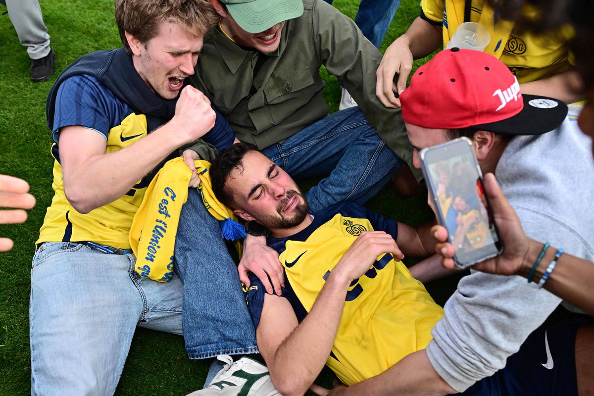 Imagini antologice de la sărbătoarea de titlu a celor de la Union Saint-Gilloise