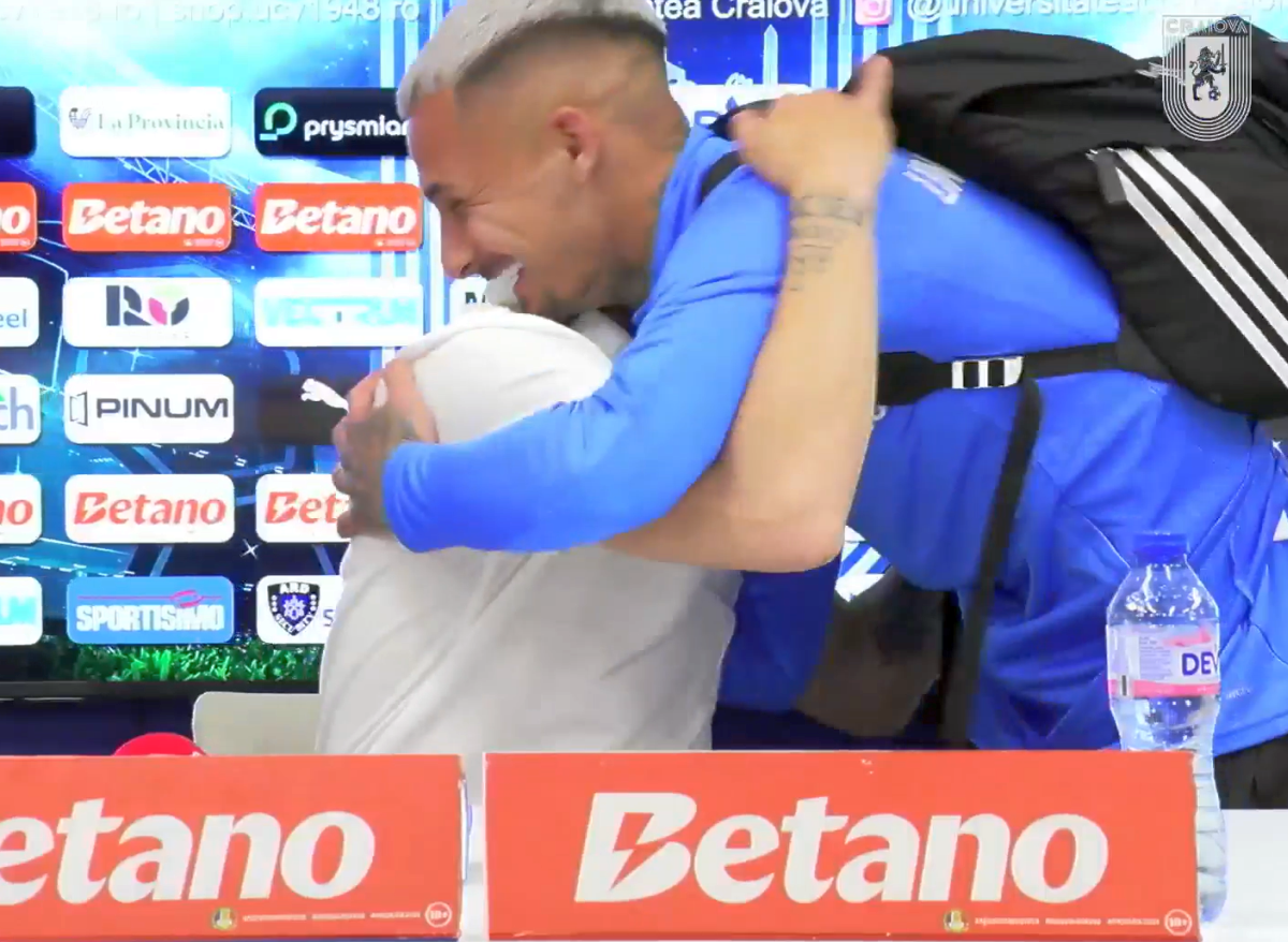 Alex Mitriță a venit peste Mirel Rădoi în conferință: „Sper să nu te mai văd!” » Momentul în care au plâns împreună