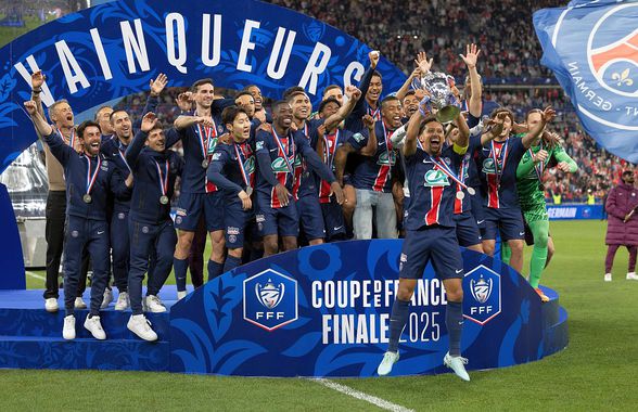 PSG a cucerit Cupa Franței și atacă tripla istorică. Lyon profită: merge în Europa League!