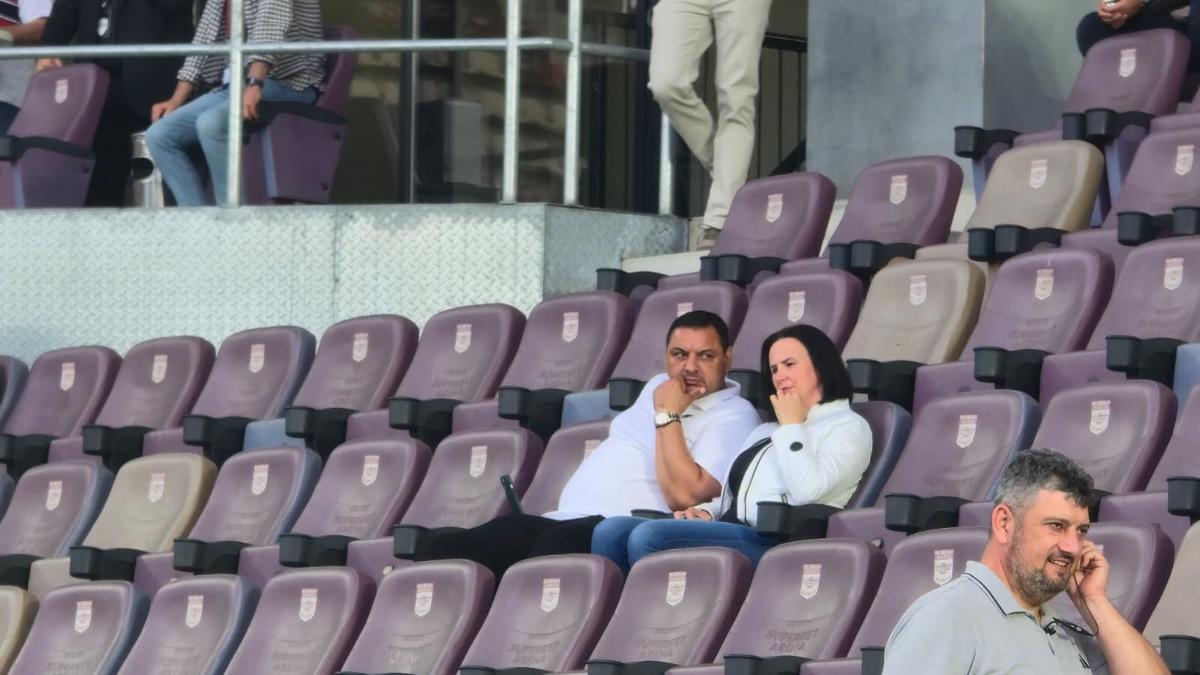 Ionel Ganea, la prima apariție publică pe un stadion după accidentul tragic: gest superb în tribunele Giuleștiului