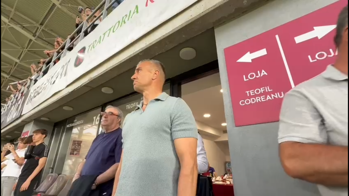 Daniel Pancu, prima apariție în Giulești, după ce s-a înțeles cu Rapid