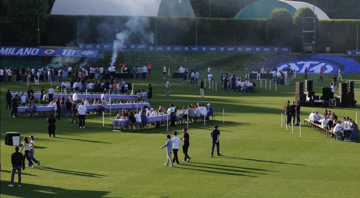 Inter a încheiat sezonul de vis cu un grătar la Appiano Gentile
