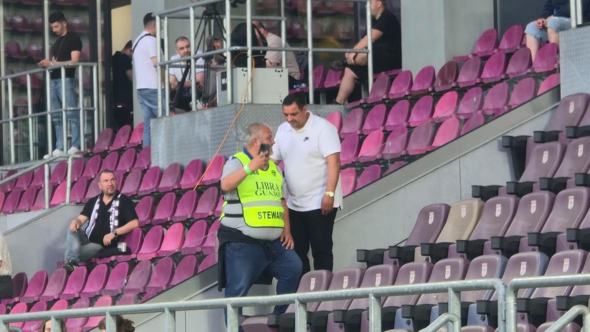 Ionel Ganea, la prima apariție publică pe un stadion după accidentul tragic: gest superb în tribunele Giuleștiului